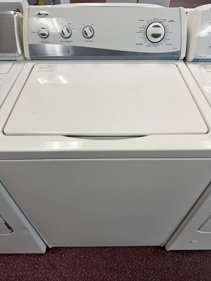 Amana 27" Top Load Washer & 29" Gas Dryer Set