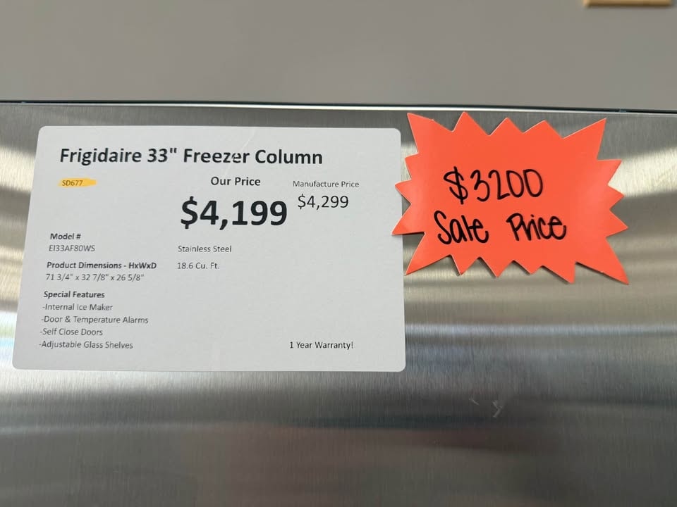 Electrolux 33" Freezer Column