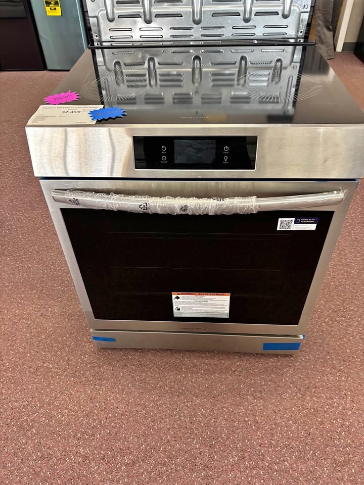 Frigidaire 30" Slide-In Induction Electric Range — Silver