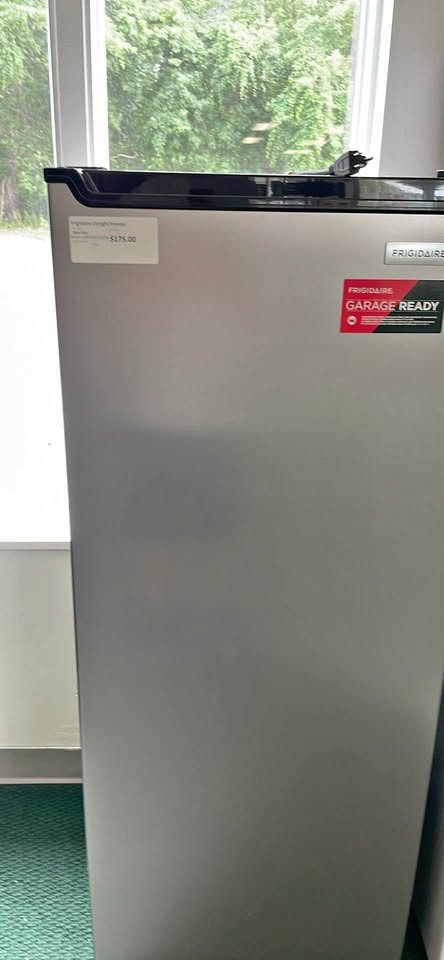 Frigidaire 6.5 Cu. Ft. Garage Ready Upright Freezer — Platinum Silver
