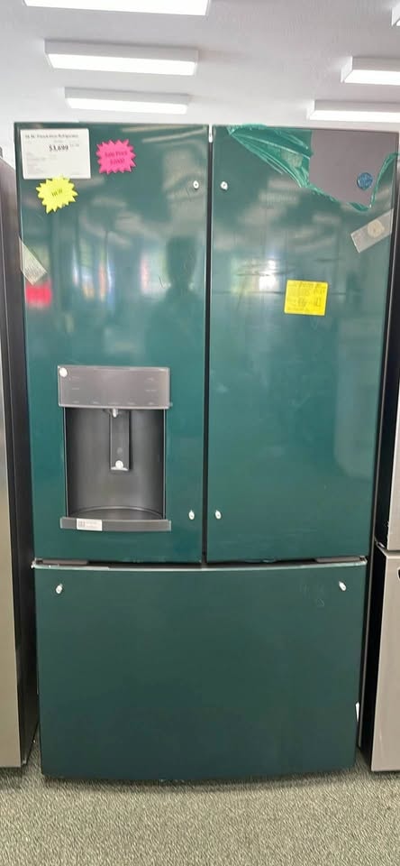 GE 36" Bottom Freezer French Door Refrigerator 22.2 Cu. Ft. — Black Slate