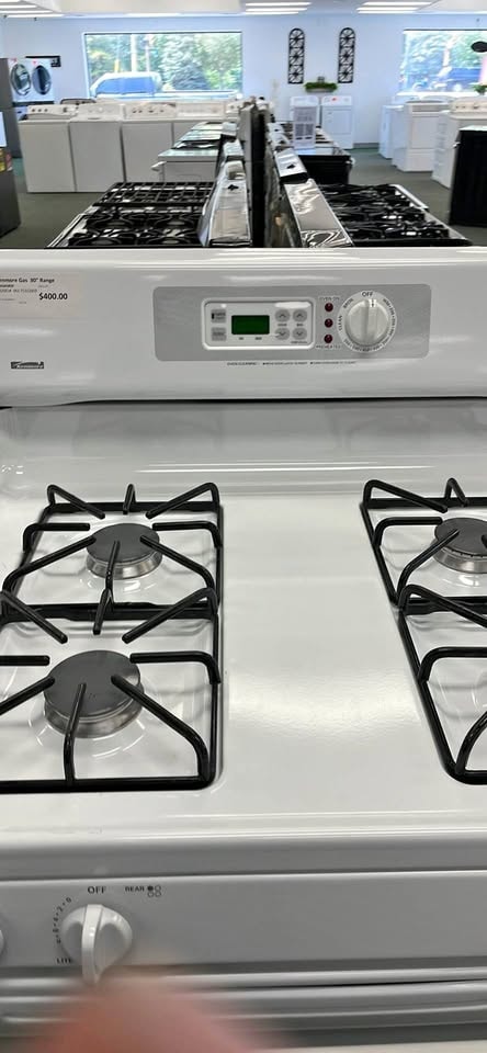 Kenmore 30" Freestanding Gas Range — White