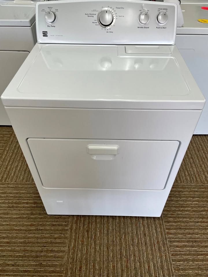 Kenmore 500 Series 29" Natural Gas Dryer — White