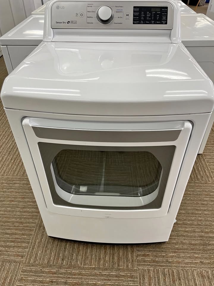 LG 7.3 Cu. Ft. Ultra Large Capacity Gas Dryer — White