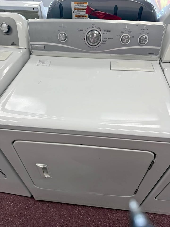 Maytag Centennial Series 29" Electric Dryer — White