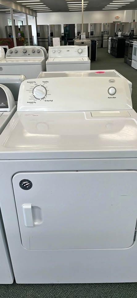 Roper 29" 6.5 Cu. Ft. Electric Dryer — White