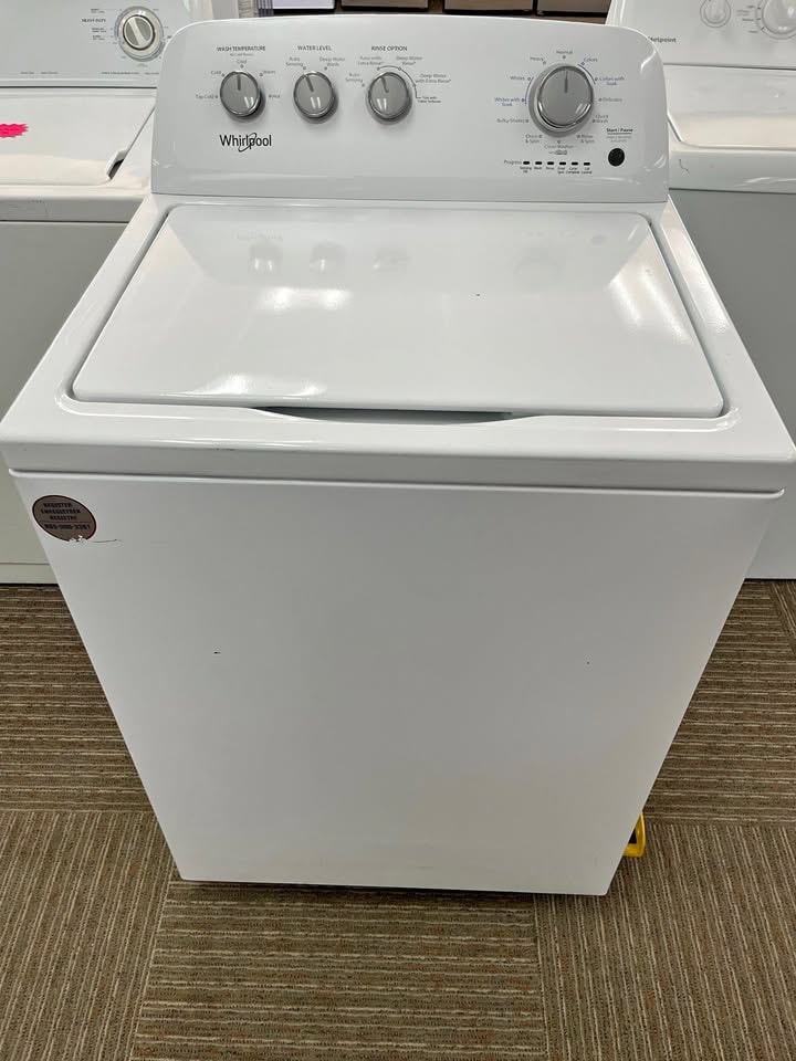 Whirlpool 28" Top-Load Washer 3.8 Cu. Ft. — White