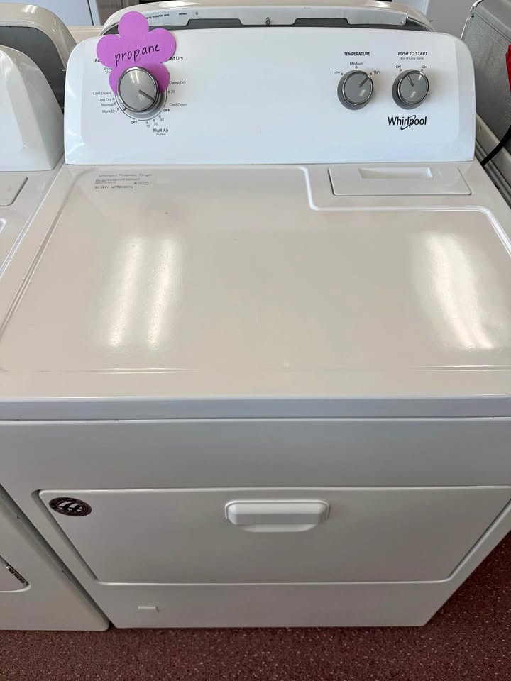 Whirlpool 29" Propane Dryer