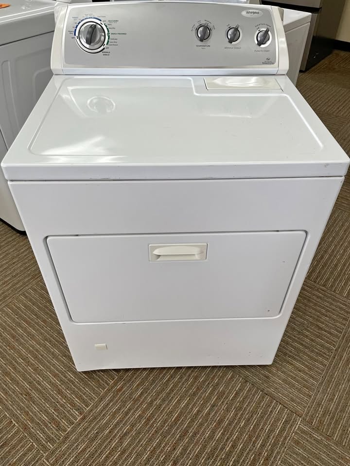Whirlpool 7 Cu. Ft. Hamper Door Gas Dryer — White