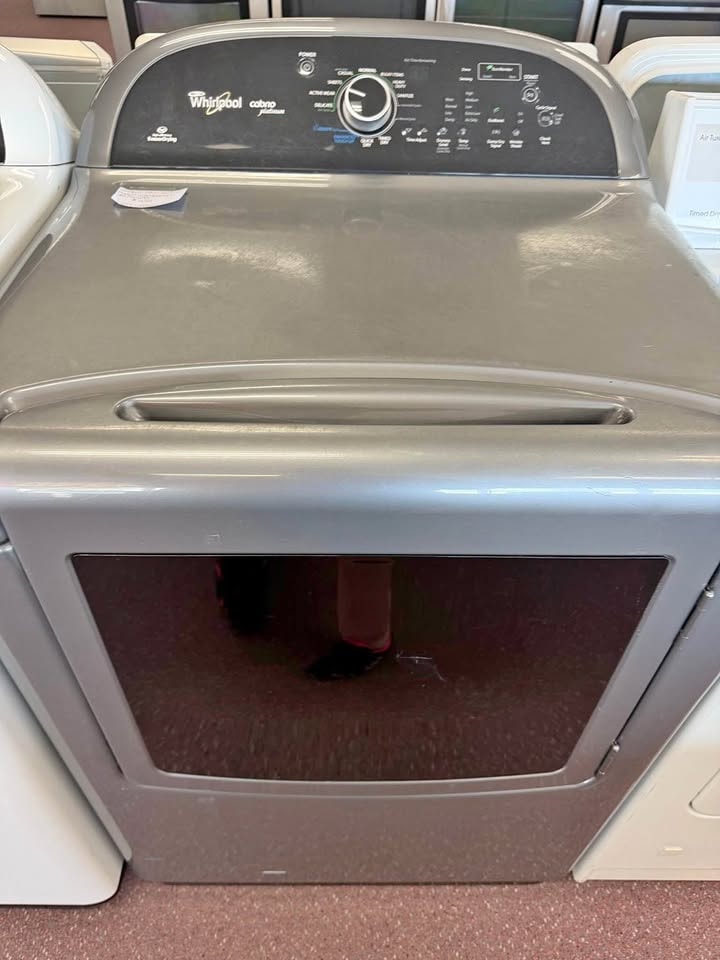 Whirlpool Cabrio 29" Gas Dryer — Gray
