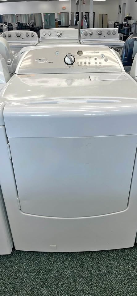 Whirlpool Cabrio 29" 7.0 Cu. Ft. Gas Dryer — White